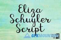 KG Eliza Schuyler Script Font