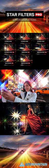 Graphicriver Star Filters Pro 8 Photoshop Actions 18008833