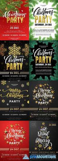 Christmas Party Flyer or Banner  Template