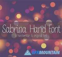 MRF Sabrina Hand Font