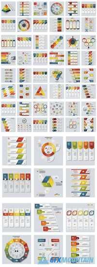 Collection of Design Colorful Presentation Templates 2