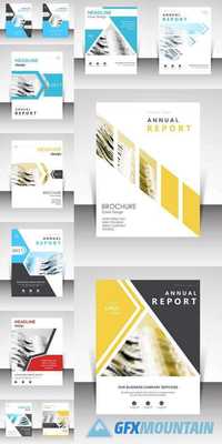 Business Annual Report Brochure Design