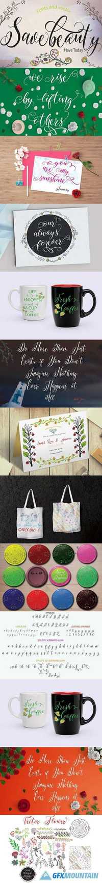 Savebeauty Script Font