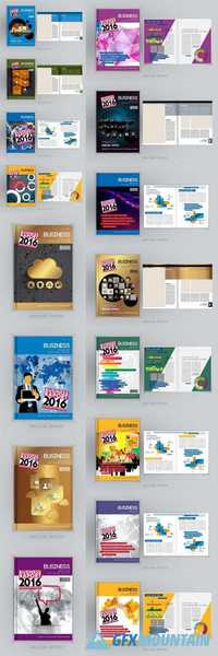 Templates for Brochure or Magazine 2