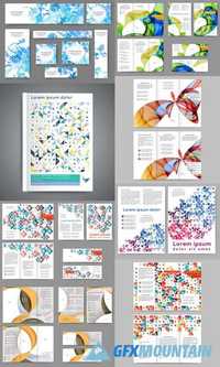 Colored Abstract Brochure