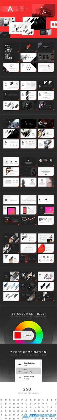ALTEZZA PowerPoint Template 931176