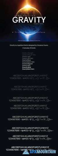 GRAVITY - A Tribute to the Typeface