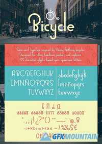 Bicycle Typeface