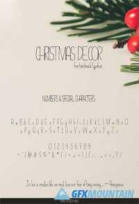 Christmas Decor Font