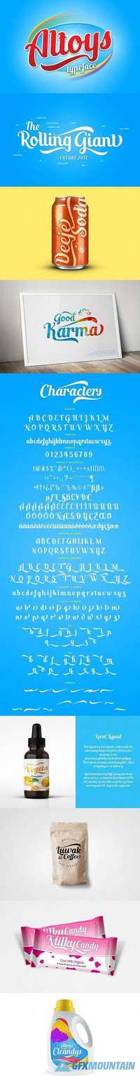Altoys Typeface