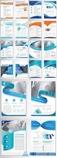 Vector Brochure Flyer Design Layout Template