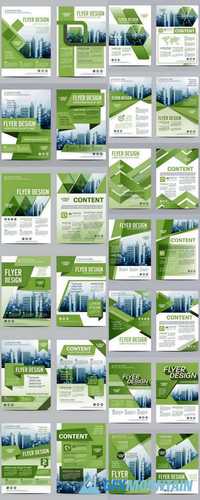 Greenery Brochure Layout Design Template