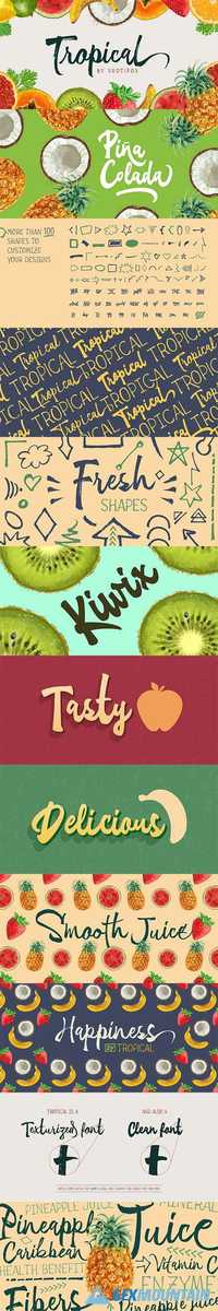 Tropical Font Family