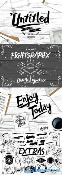 Untitled font duo + extras