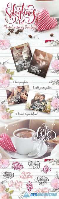 Valentine's Day lettering overlays 1151855
