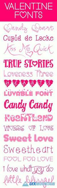 15 Valentines Day Fonts 000015