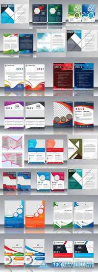 Vector Modern Brochure - Annual Report - Design Templates