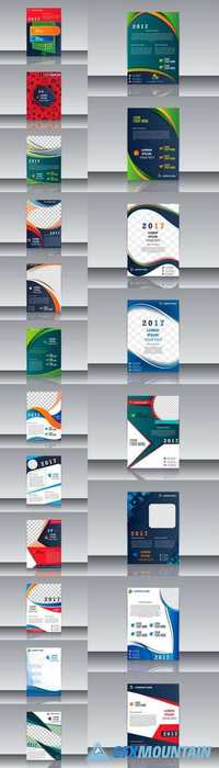 Vector Modern Brochure - Annual Report - Design Templates