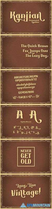 Kanjian Typeface 