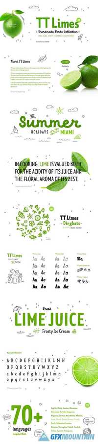 TT Limes font