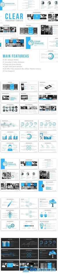 Clear PowerPoint Template 996841