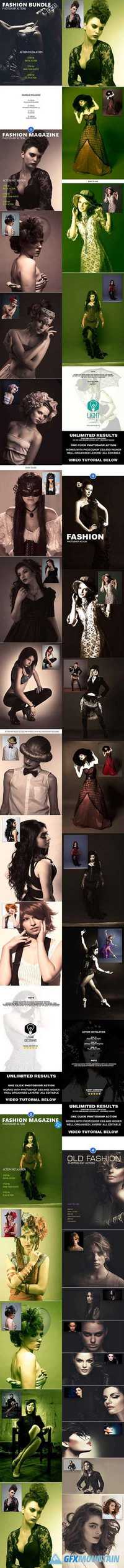 GraphicRiver - Fashion Bundle - Photoshop Actions #5 - 19406389