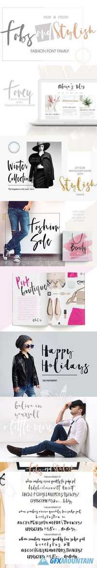 FabsandStylish New Font Family