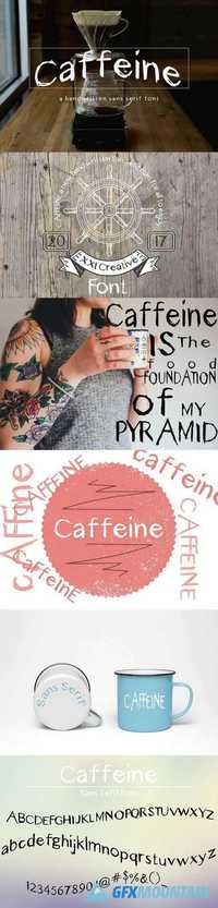 Caffeine a Sans Serif Font