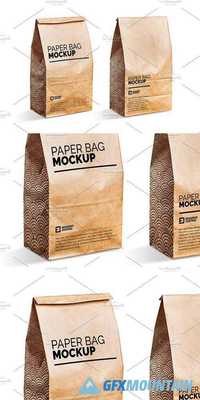 Paper Bag Package Mockup 1259503