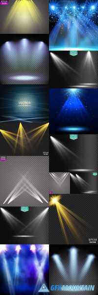 Vector Spotlights - Light Effects