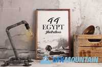 44 Egypt Illustrations 1275959