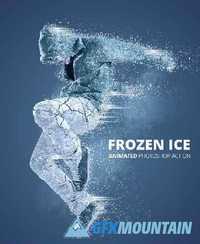 Frozen Ice Gif Animated Photoshop Action 19432116