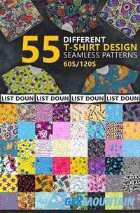 T-shirt design pattern BIG BUNDLE 1259675
