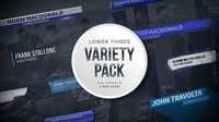 Lower Thirds Variety Pack 19216216