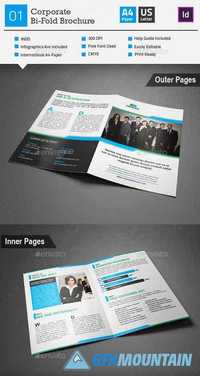 Corporate Bi-Fold Brochure 01 9094715