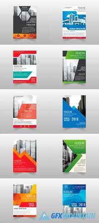Brochure - Annual Report - Cover Design Vector