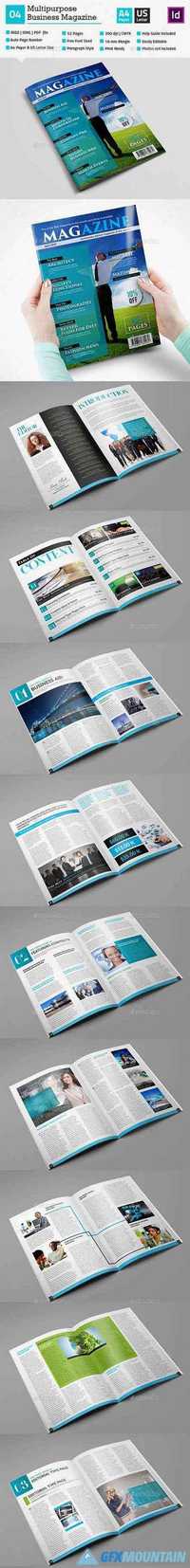 Multipurpose Magazine Template_Indesign 52 Page_V4 10823679