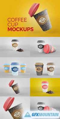 Coffee Cup Mockups Vol.1 1313043