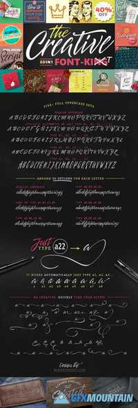 50 in 1 - The Creative FONT 1279891