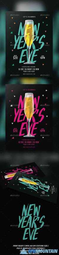 New Year Flyer 19077403