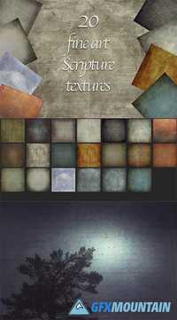 SCRIPTURES - 20 fine art textures  1302130