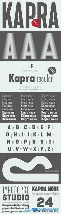 Kapra Neue font family