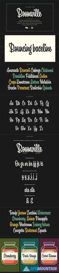 Boomville Typeface