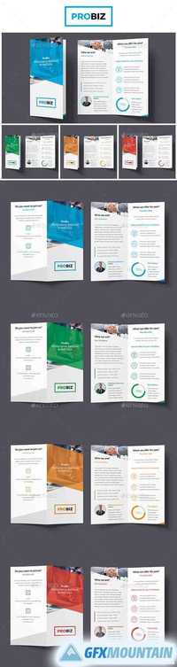 ProBiz – Business and Corporate Brochure Bi-Fold (2xDL) 19125132