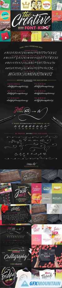 50 in 1 - The Creative FONT 1279891