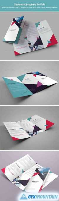 Geometric Brochure Tri-Fold 7759795