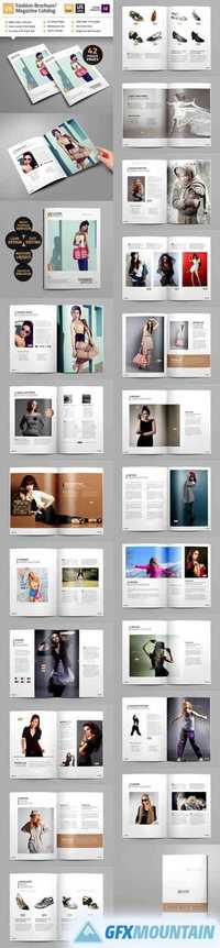 Fashion Magazine Brochure Catalog Template_V6 15733912