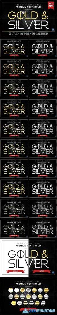 Gold & Silver #4 - 20 Styles 1306595
