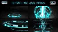 Hi-tech HUD Logo Reveal 17570074