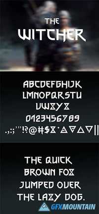 The Witcher font